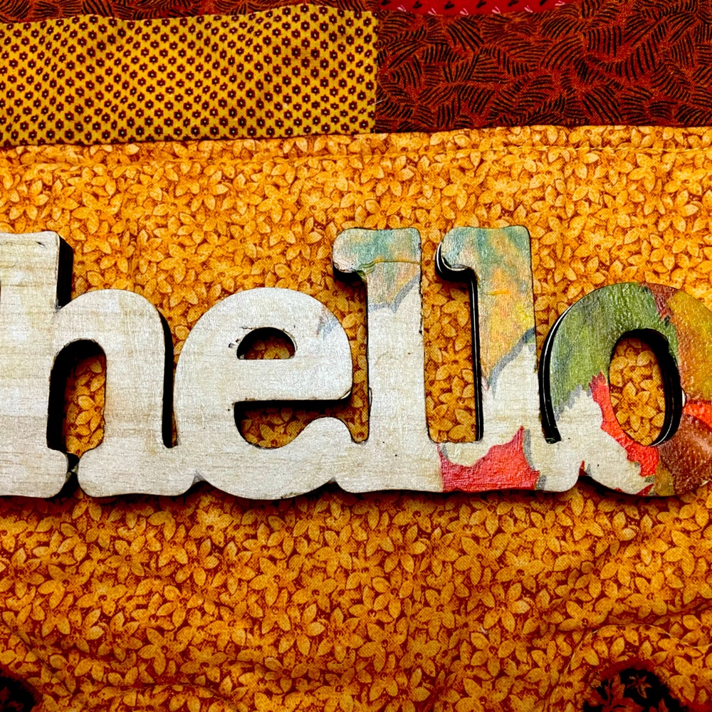 Hello Fall Craft